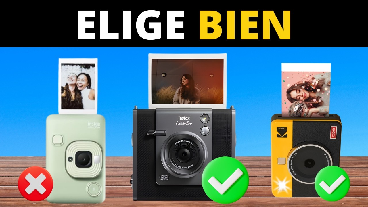 cámara instantánea de calidad precio