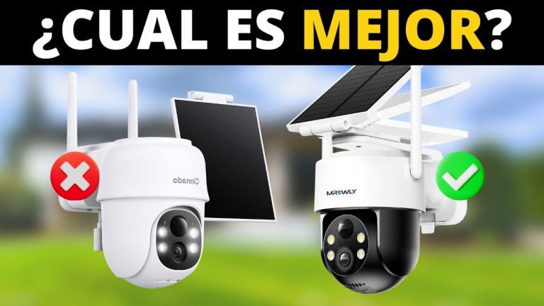 cámaras de vigilancia sin cables para exterior