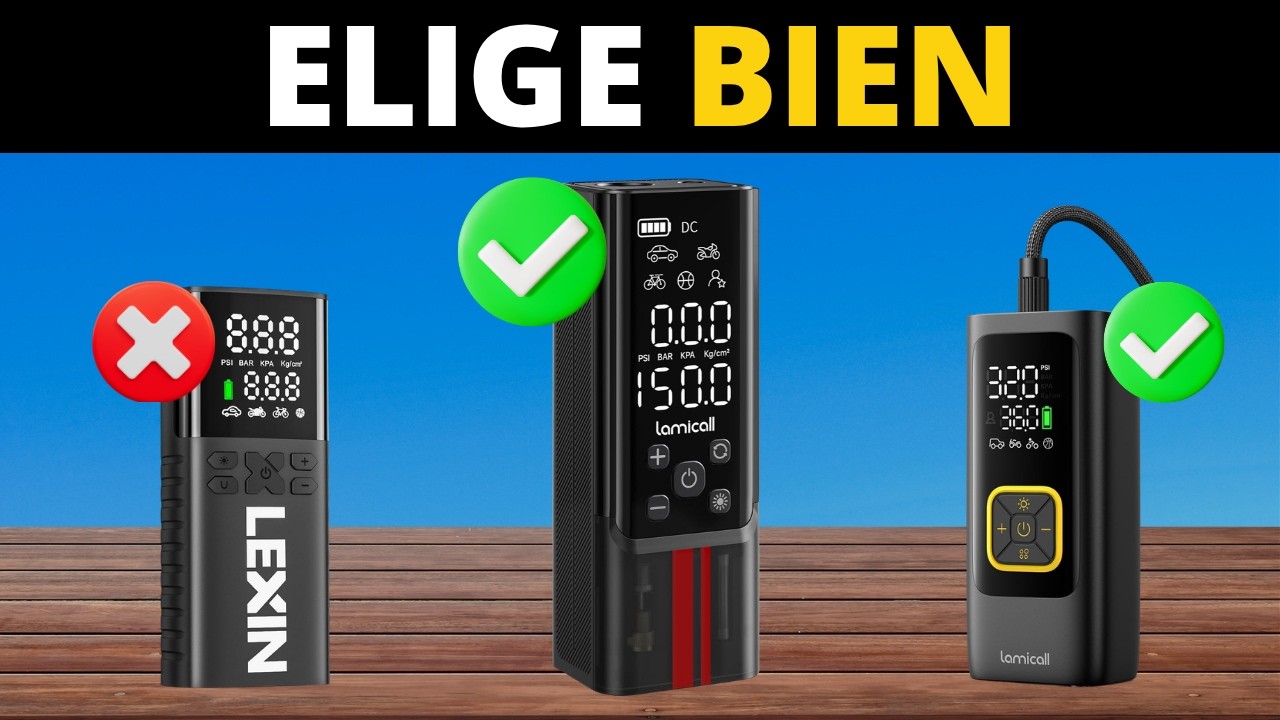 compresor portátil para coche