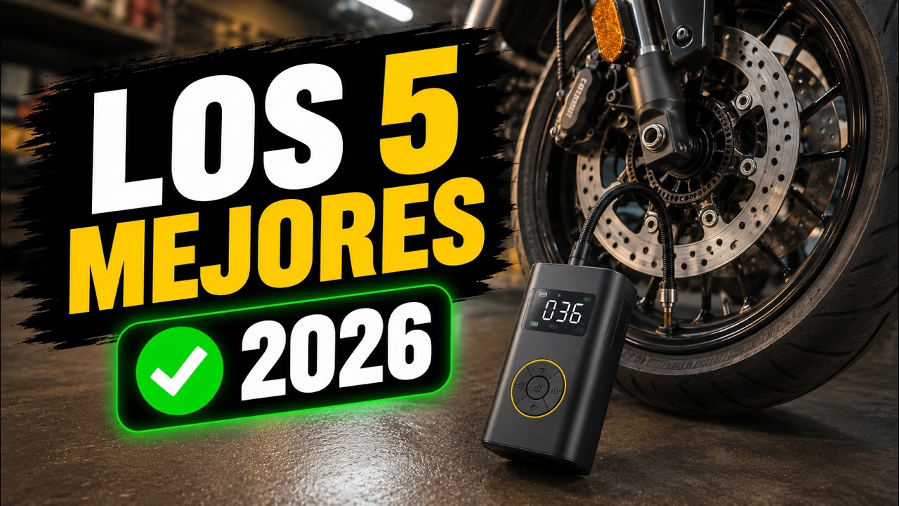 Los 5 Mejores Compresores de Aire Portátiles de 2026 Inflador Eléctrico