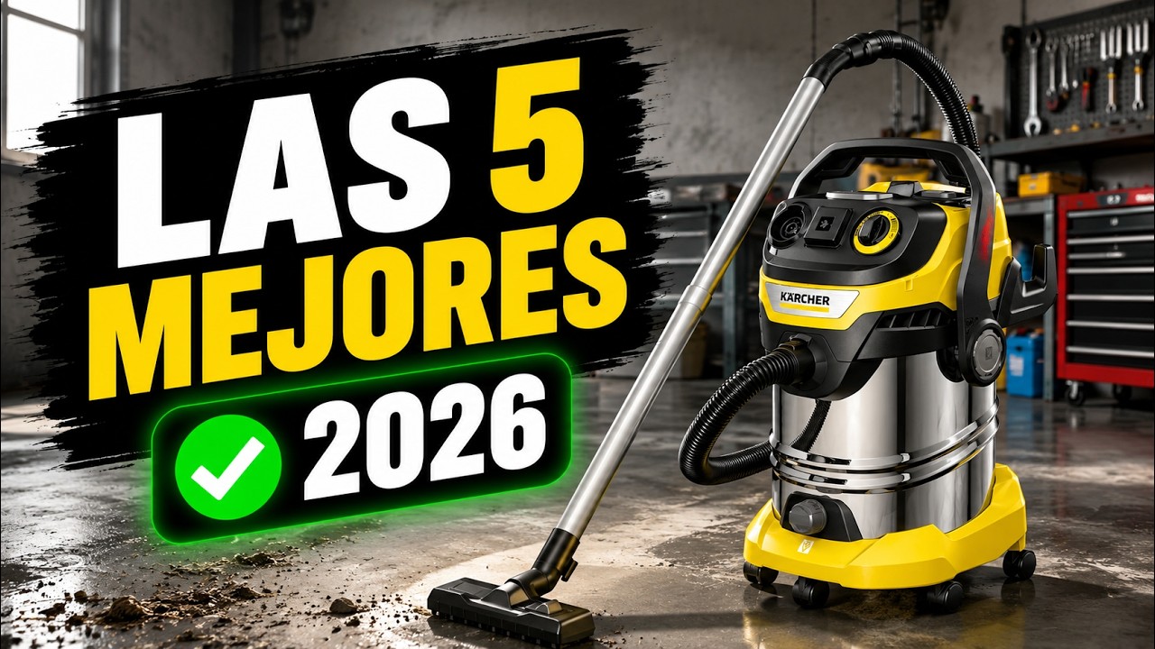Las 5 Mejores Aspiradoras Industriales de Amazon de 2026 – Aspiradoras Pote