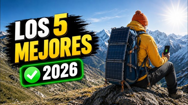 paneles solares portátiles para