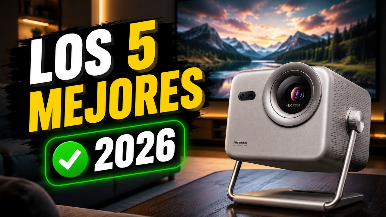 Los 5 Mejores Proyectores para Cine en Casa para cada presupuesto Proyector