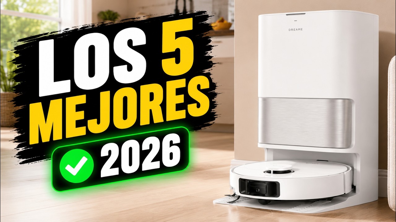 5 MEJORES Robots Aspiradores con Autovaciado de 2026 [Calidad precio Inmejo