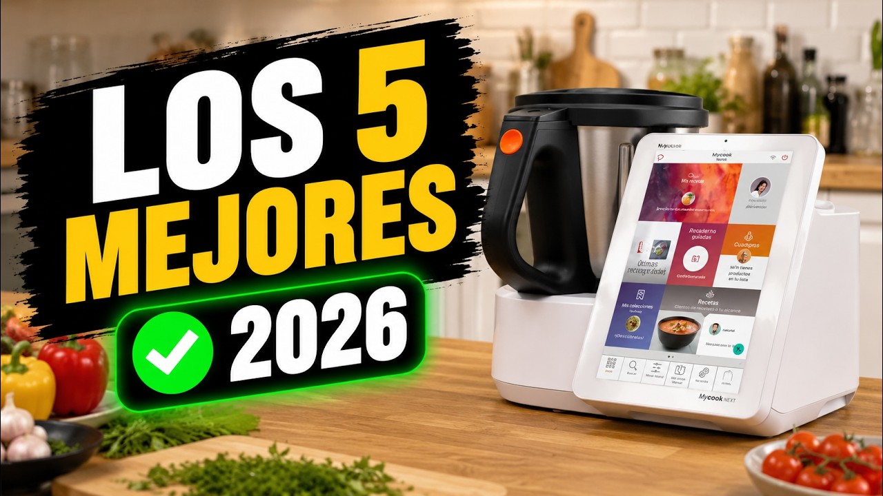 Los 5 Mejores Robots de Cocina en 2026 ¡Calidad Precio Inmejorable!