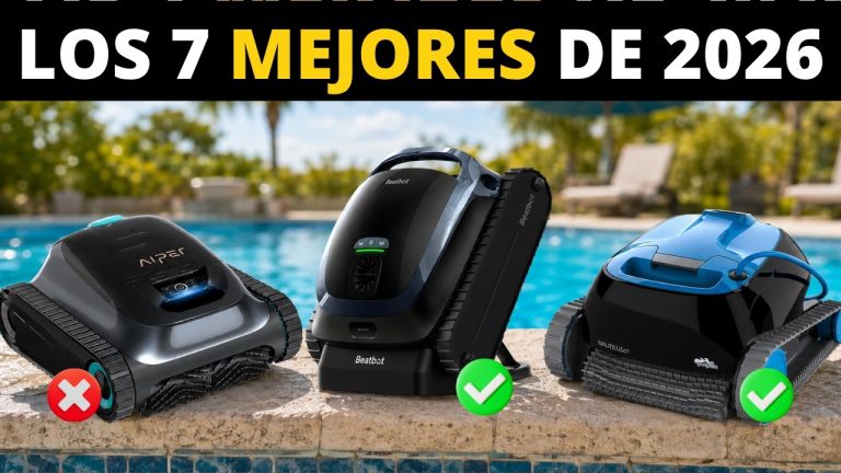 robots limpiafondos para piscina
