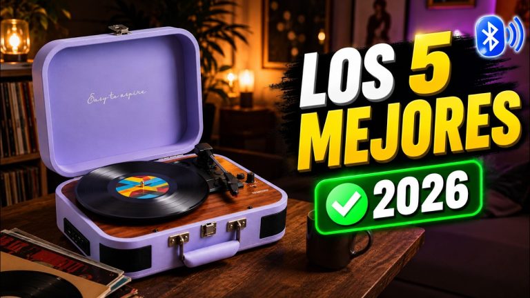 tocadiscos con bluetooth para