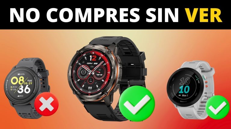 mejores relojes inteligentes con gps