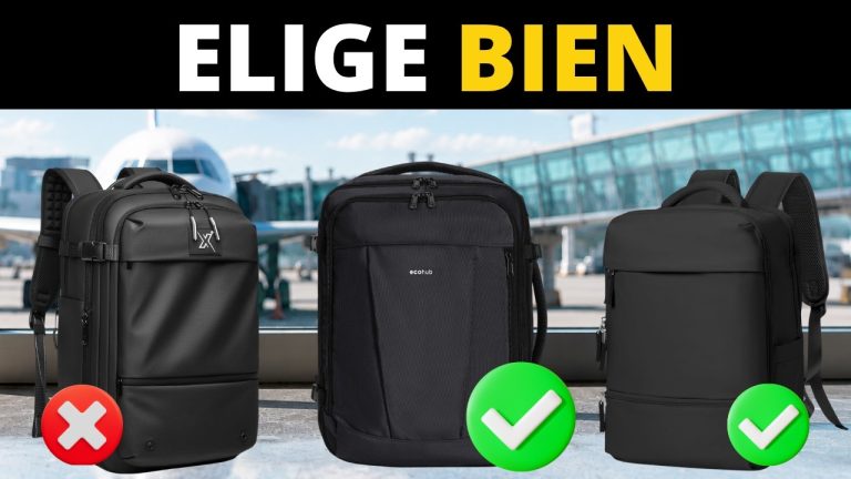 mochilas para viajar en avión