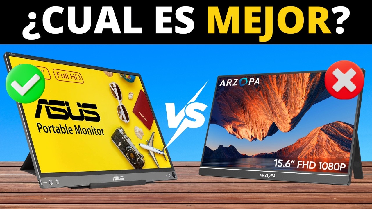 monitores portátiles calidad precio