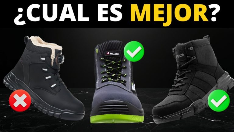 zapatos de seguridad cómodos para trabajar